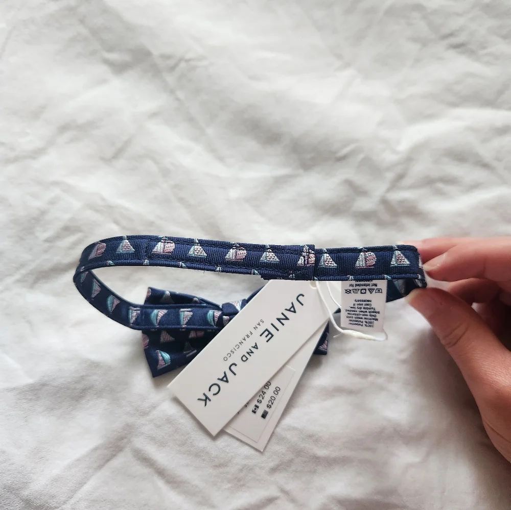 Janie and Jack Sailboat Bowtie